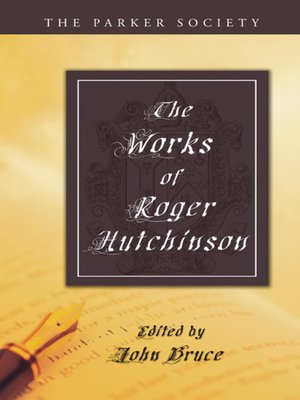 cover image of The Works of Roger Hutchinson